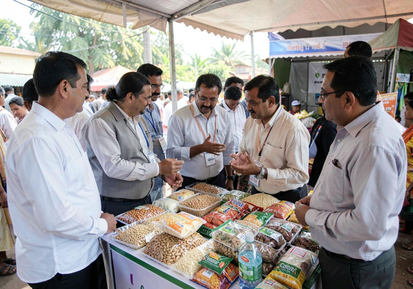 किसानों और खरीदारों की सीधी buyer–seller मुलाक़ातें
